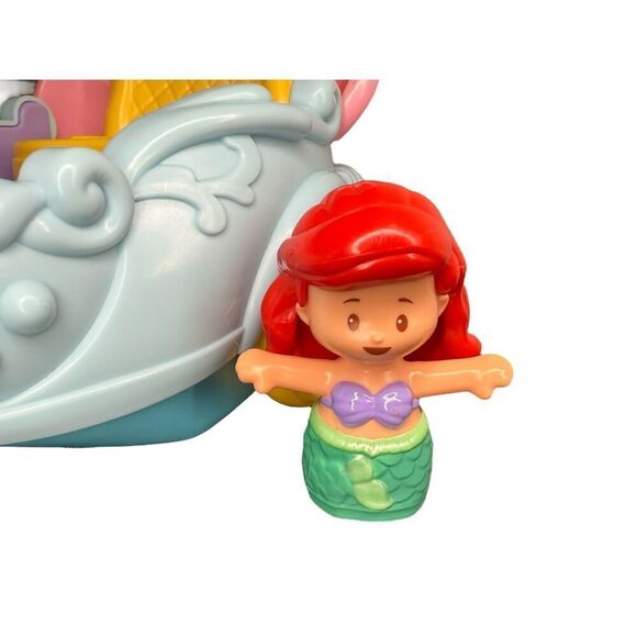 Fisher-Price Little People Disney Little Mermaid Princess Ariel’s Musical Coach - Picture 4 of 7
